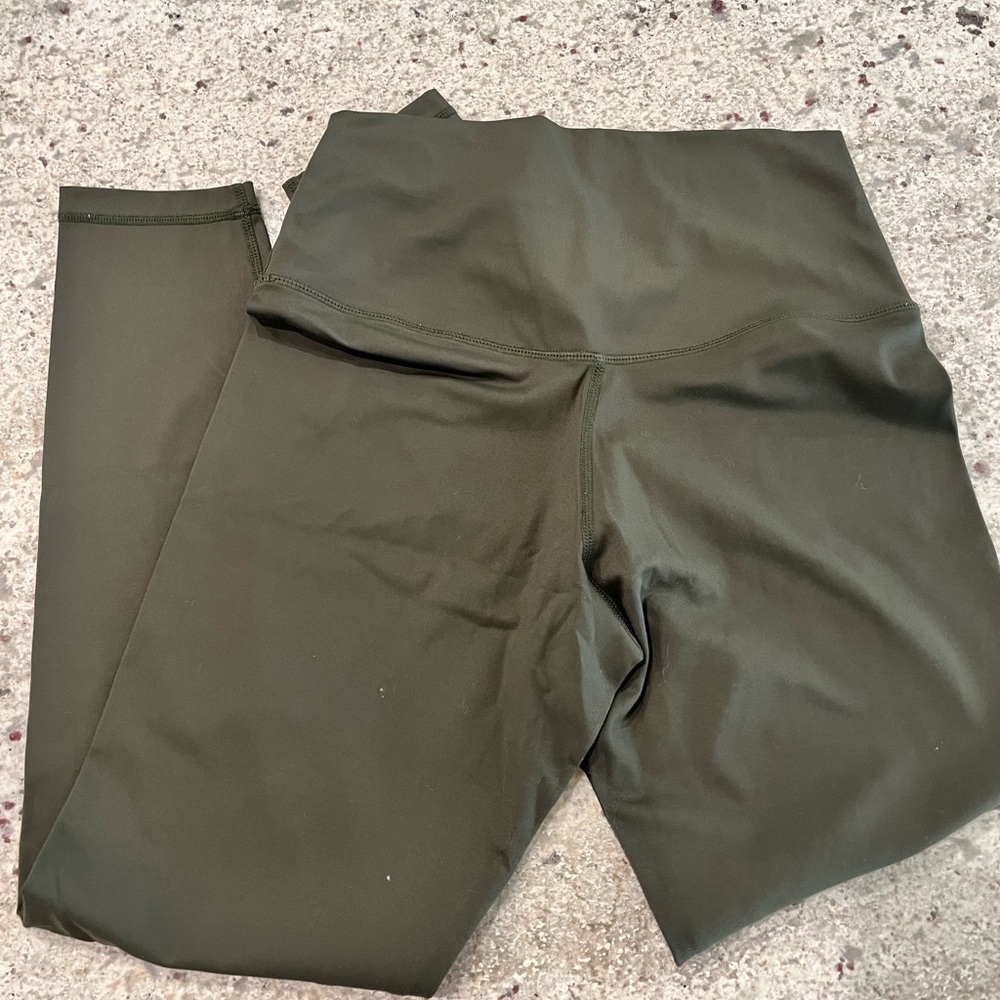 Colorfulkoala Olive Green workout leggings